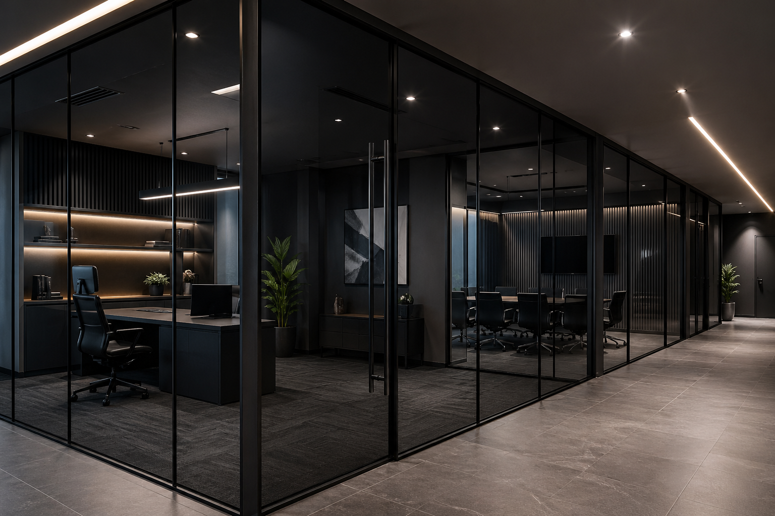 Office Glass Partitions